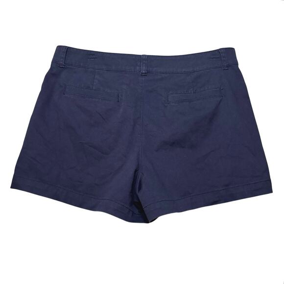 J.Crew Patch Pocket Chino Shorts Size 6 Navy Blue Cotton Stretch NWT - Picture 5 of 7
